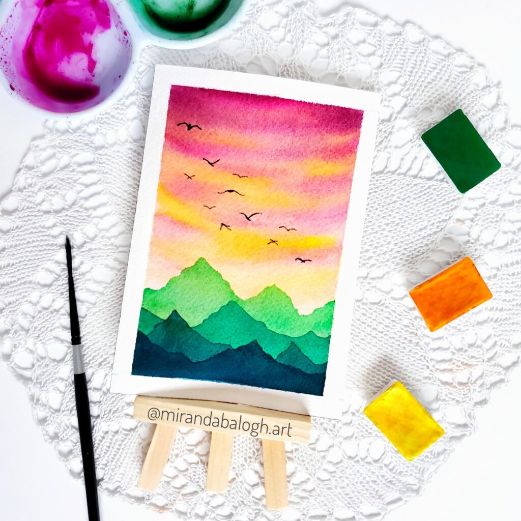 10 Easy Watercolor Ideas (Beginner Friendly Tutorials)-saigonsouth.com.vn