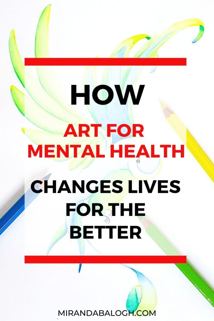 Art for mental health is an important topic because it has many positive health benefits for people suffering from mental illnesses. So click here to learn about the healing power of art and the importance of art therapy for improving one’s mental health and well-being. Getting involved in art projects or a daily creative practice, such as watercolour painting, drawing, and colouring, can improve your self-esteem, reduce anxiety, and help you deal with stress.
