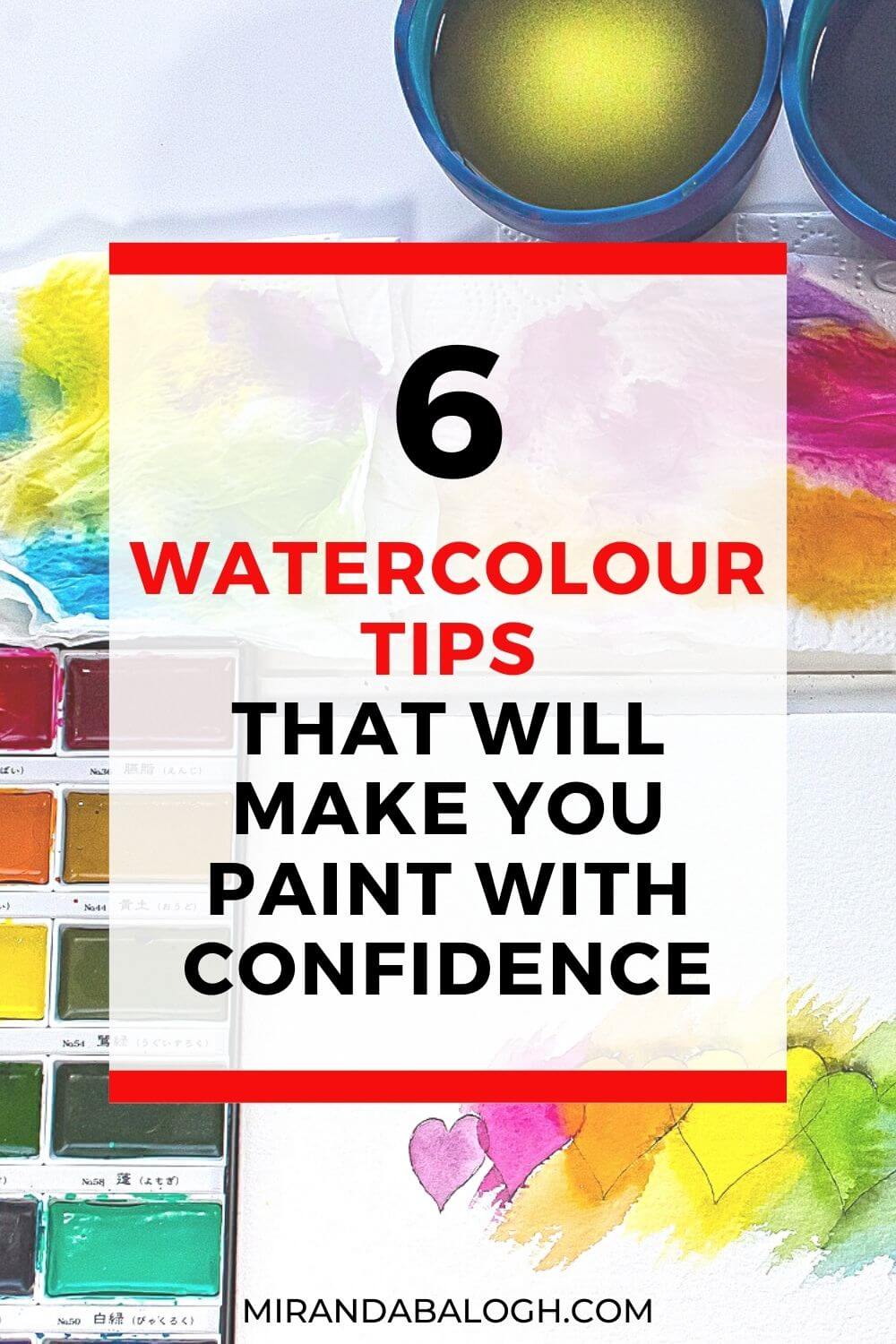 Want to learn how to improve your watercolour skills? Then click here to get 6 expert watercolour tips for beginners and novices. These watercolours tips and tricks will help you understand the importance practicing watercolour brush techniques, why studying colour theory is necessary, and which art supplies are the best to invest in. By following these watercolour dos and don’ts, you’ll become a more confident painter in no time!