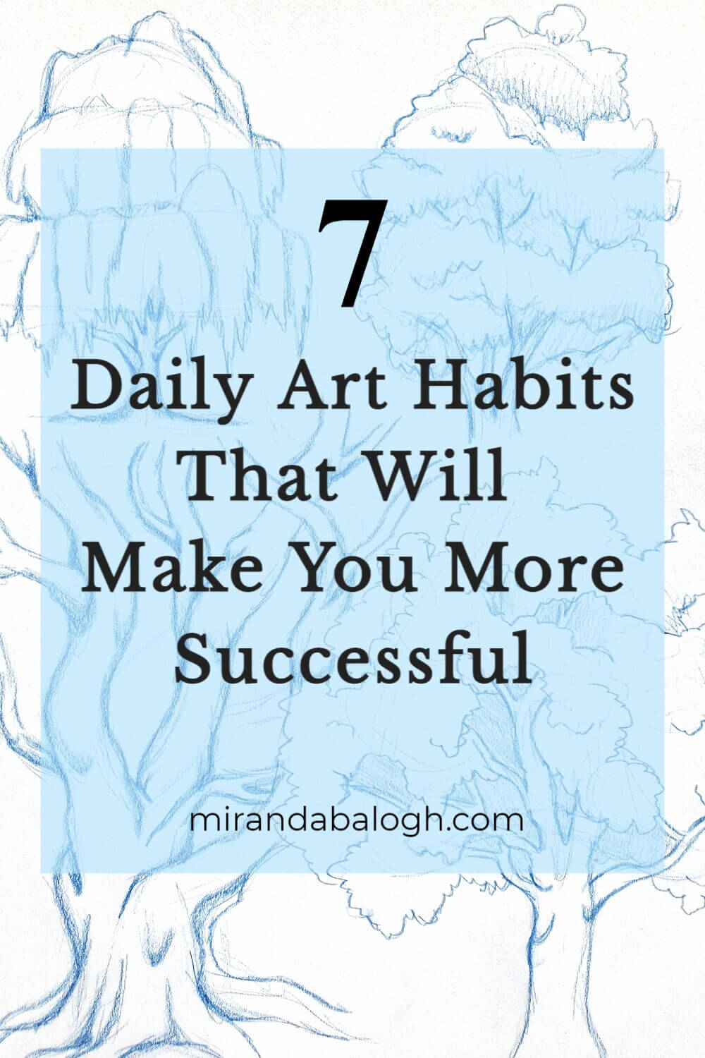 How can I practice art everyday? The best way is to create a daily art practice in which you make new artwork each day. If you don’t know how to make art every day, then you need to build a habit based on daily creative practice. These 7 daily art habits will help you find daily drawing prompts and give you drawing tips to help you create a successful art routine that you’ll stick to.