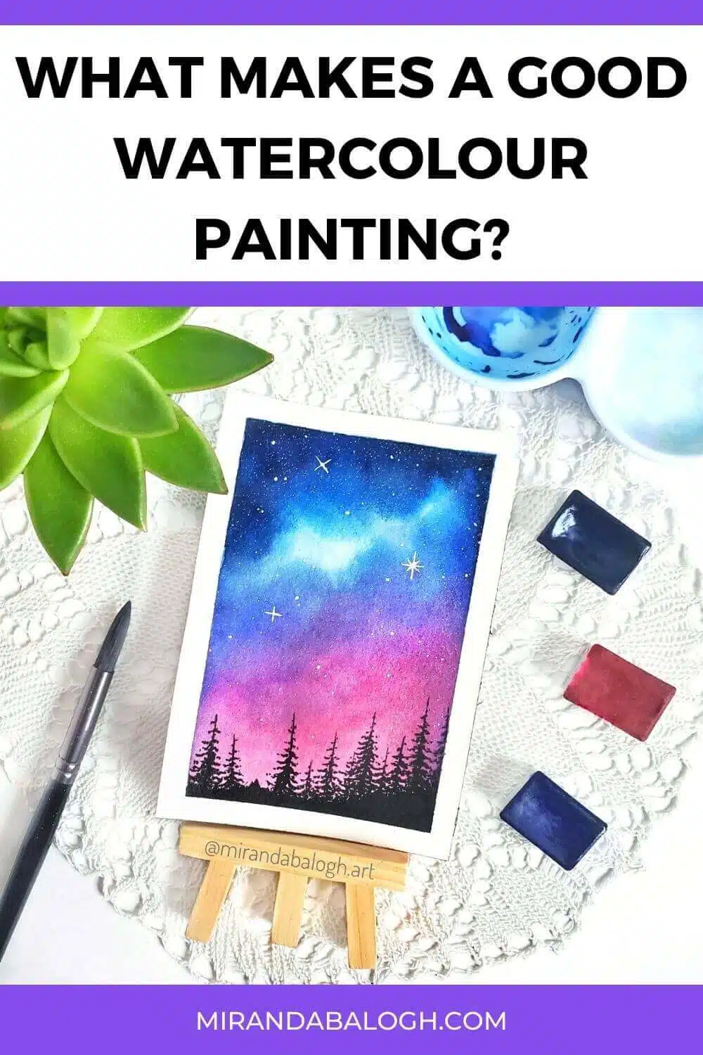 What is a good watercolour painting? A good watercolour painting is vibrant, luminous, and transparent. To create beautiful watercolour artwork, you should use professional watercolour paints that have high lightfastness, transparency, and pure pigments. So, use this guide to help you choose the best watercolour supplies for beginners, including the best paints, brushes, and paper.