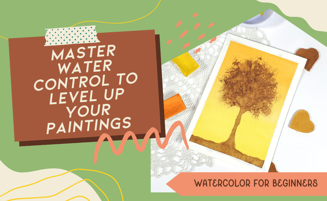 Level up your water control skill by enrolling in Watercolour for Beginners: Master Water Control to Level Up Yours Paintings by Miranda Balogh.