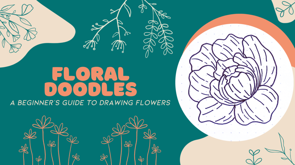 Check out the online course titled Floral Doodles: A Beginner's Guide to Drawing Flowers exclusively on the art education platform called Foxsy.