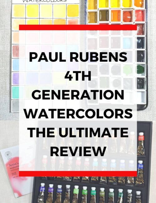 Are the Paul Rubens 4th generation watercolors worth it? Discover the answer in this ultimate review where I break down the pros and cons of these artist grade watercolors. In this review, you’ll learn about the transparency, diffusivity, and consistency of the paints. As well, you’ll see images of these Paul Rubens watercolors in action to determine whether they have good luminosity and vibrancy.