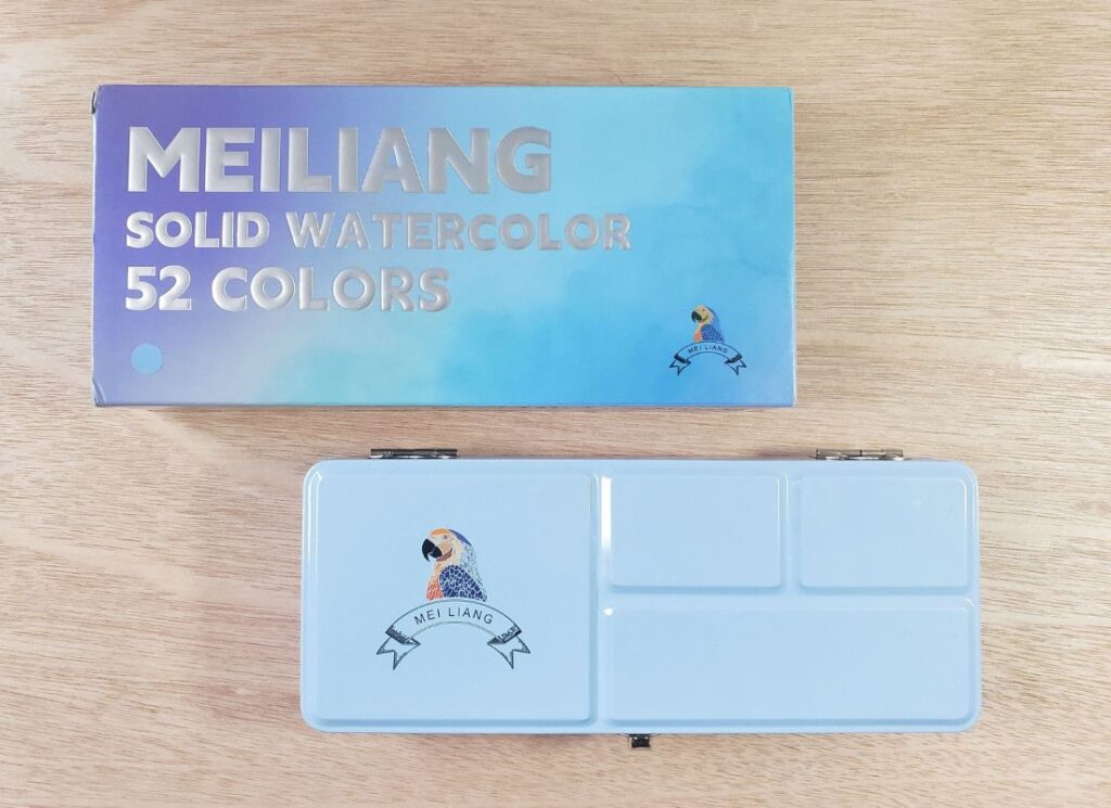 Check out Miranda Balogh's unboxing of the MeiLiang Watercolors Set of 52. In this review, you learn about the accessories that come with this watercolour set, the strengths and weaknesses of this set, and why these watercolours are perfect for beginner watercolour artists.