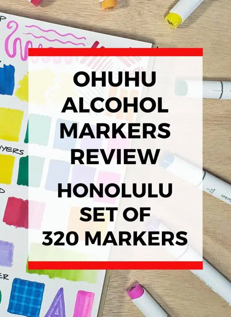 Is the Ohuhu Honolulu 320 marker set worth it? Find out the answer in this detailed product review by Miranda Balogh. In it, she discusses the pros and cons of the Ohuhu Honolulu set of 320 alcohol markers. This massive set contains dual tip alcohol art markers that are great for colouring, illustration, mixed media art, and more. Discover why these alcohol markers are perfect for beginners, hobbyists, and professional artists.